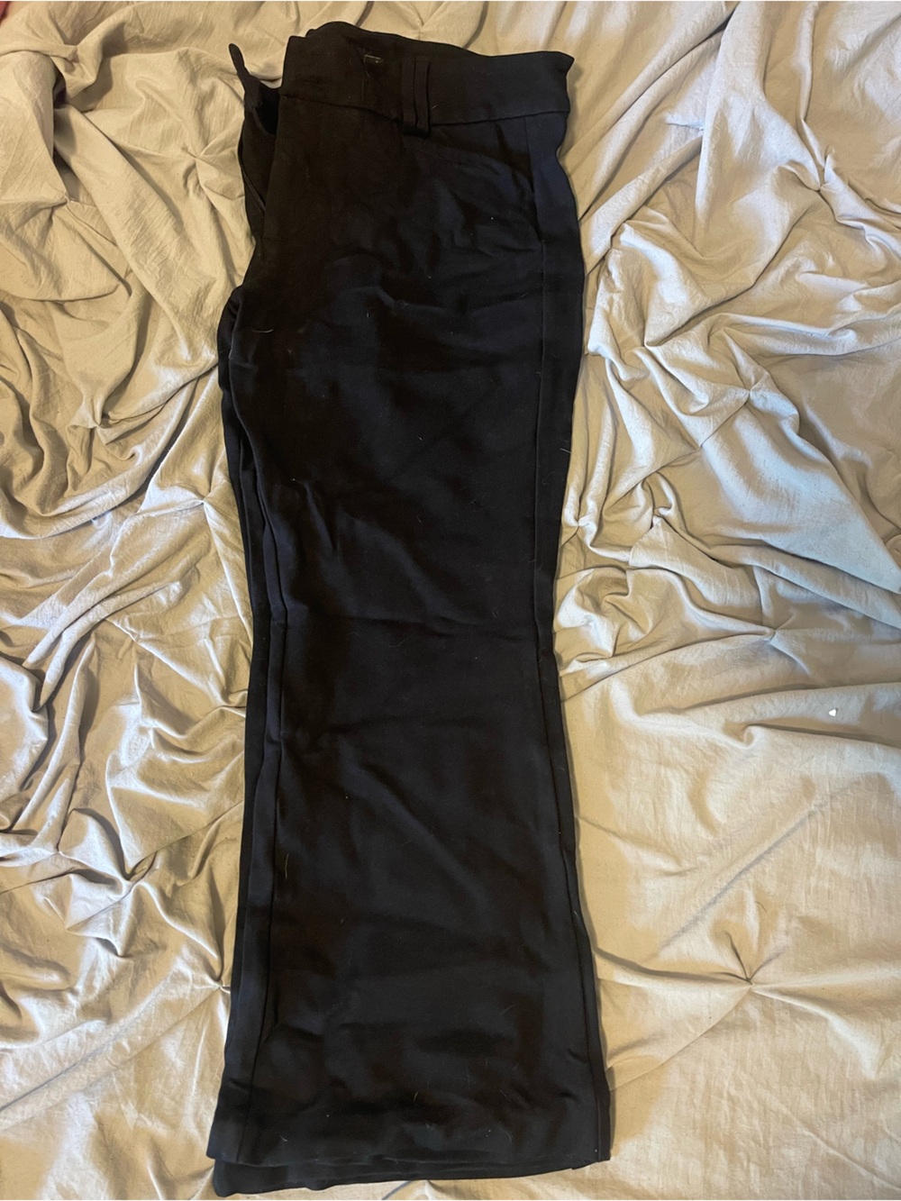 Black Women's Trousers - Classic Straight Leg